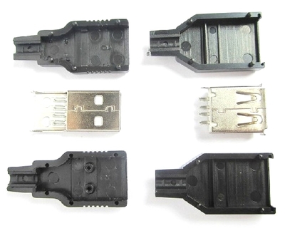 DIY 数码连接新选择 自焊线USB公母接口头，打造专属数据线